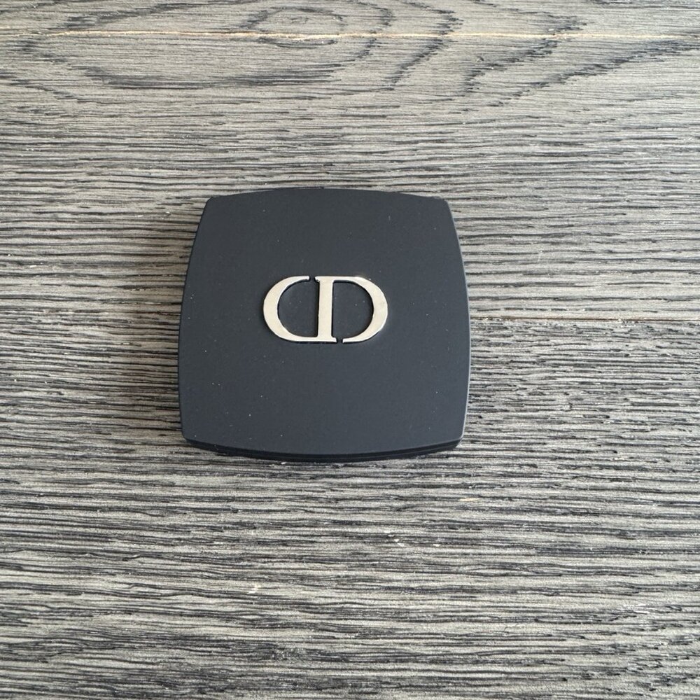 New! Christian Dior Cosmetic Beauty Makeup Compact Mirror ~ Black